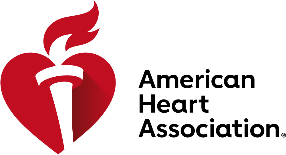 logo reading "American Heart Association"