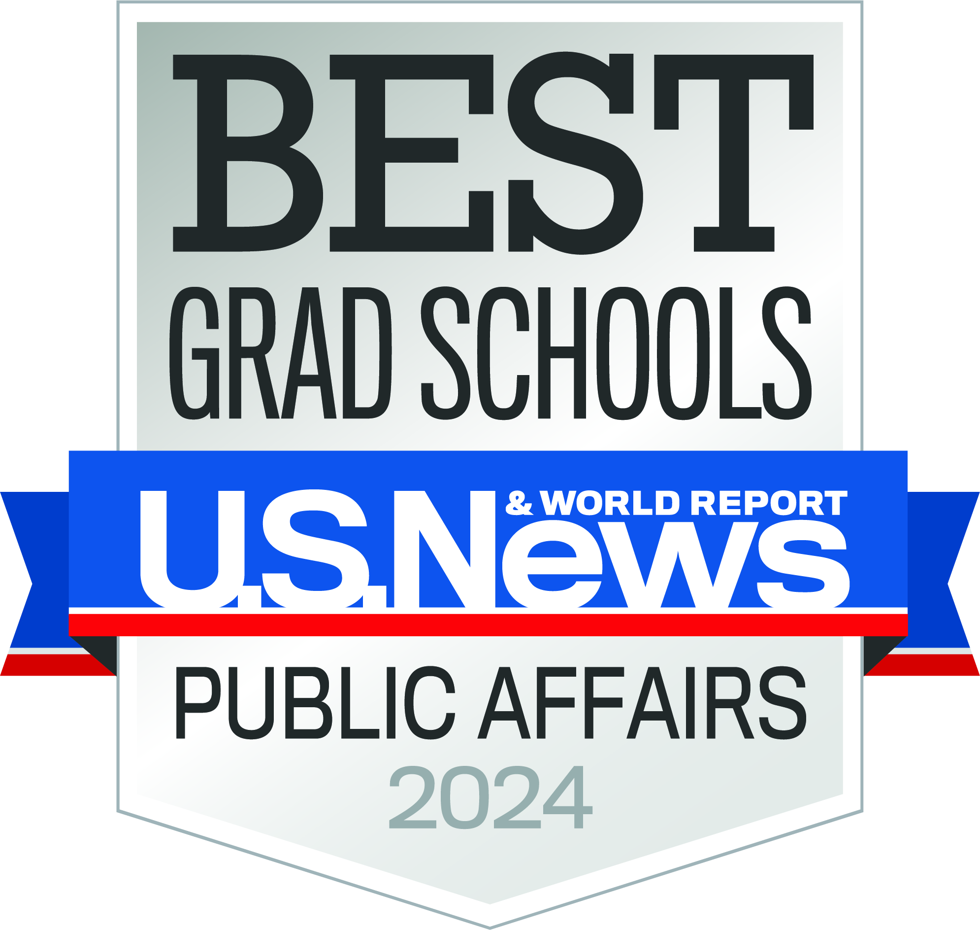 Best Grad Schools Public Affairs 2024 badge by U.S. News
