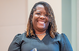 Dr. Nisharro Usry-Wilson, principal of Jenkins-White Elementary School