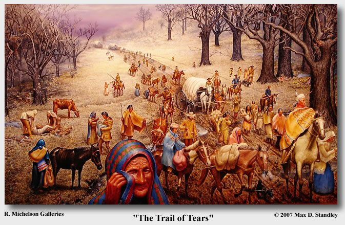 Trail of Tears Painting