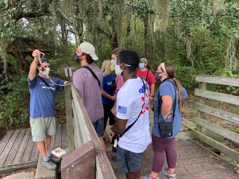 Dr. Cromer's Ornithology class