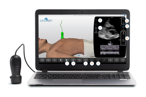 Ultrasound Trainer by Sono Simulator Ultrasound Training Solution