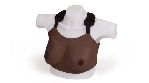 Breast Examination Trainer by Standard Breast Examination Trainer (Dark Skin Tone)