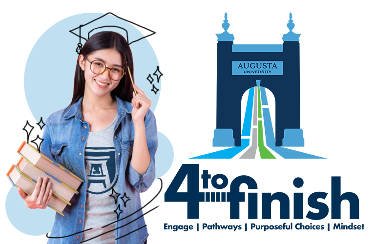 Education student in the classroom