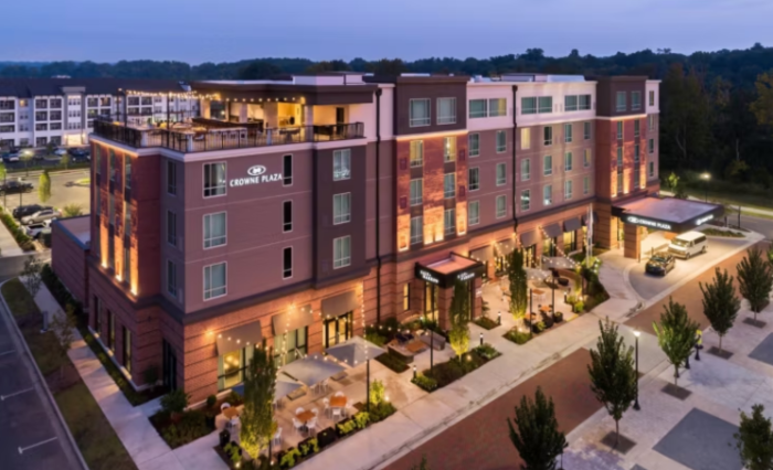 Image of the Crowne Plaza North Augusta exterior